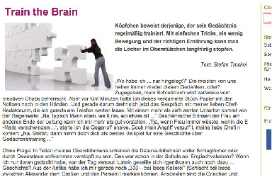 Train the brain